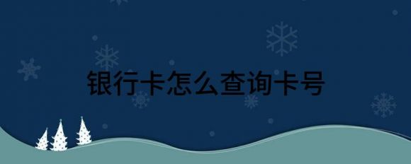 如何查询银行卡卡号(支付宝只需3步查询银行卡卡号)